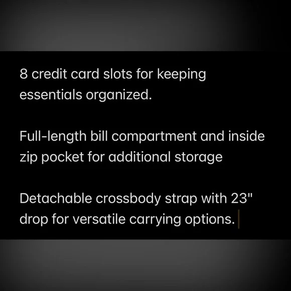 Coach Black Leather Crossbody - Picture 2 of 9